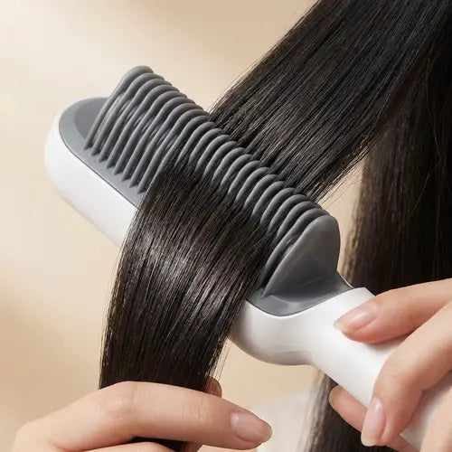 Zyraaz™ 2-in-1 Hair Straightening & Curling Brush |Get Salon like Smooth Straight & Curly Hair at Home in Minutes